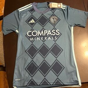 Men’s Sporting KC Jersey- “Diamonds Our Forever” Replica 2024 Danny Rosero #5,